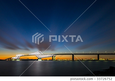 Tokyo Gate Bridge Night Tokyo Gate Bridge Night 33726752