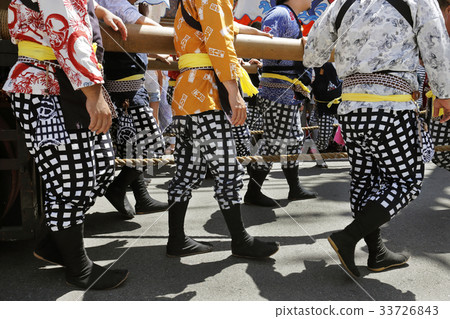 The people of floats (Aichi Prefecture, Owari Nishijima Island Festival) The people of floats (Aichi Prefecture, Owari Nishijima Island Festival) 33726843