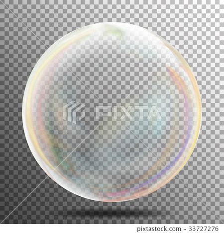 Transparent Soap Bubble Vector - Stock Illustration [33727276] - PIXTA