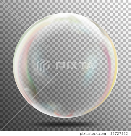 Transparent Soap Bubble Vector - Stock Illustration [33727322] - PIXTA