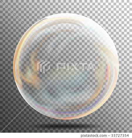Transparent Soap Bubble Vector - Stock Illustration [33727354] - PIXTA