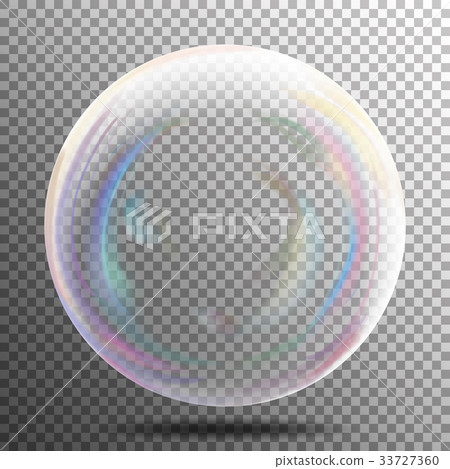 Transparent Soap Bubble Vector - Stock Illustration [33727360] - PIXTA
