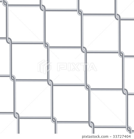 Chain Link Fence Background. Industrial Style 33727404