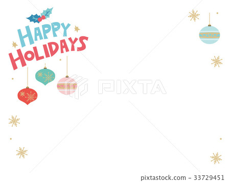 Christmas card design 33729451