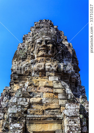 Ancient Bayon temple in Angkor Thom, Siem Reap 33731027