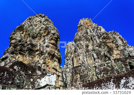 Ancient Bayon temple in Angkor Thom, Siem Reap 33731029