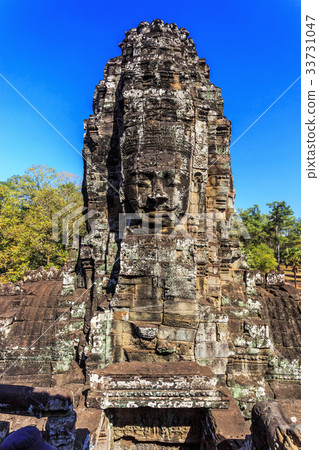 Ancient Bayon temple in Angkor Thom, Siem Reap 33731047