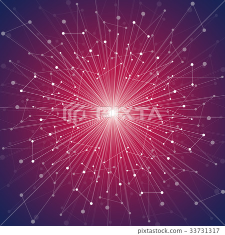 Vector geometric background 33731317