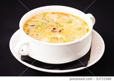 Spicy Thai soup Spicy Thai soup 33731986