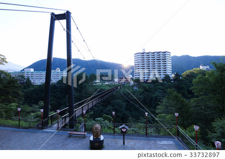 Nikko City Kinugawa Onsen Kinosu Rock Large Suspension Bridge 33732897