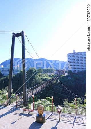 Nikko City Kinugawa Onsen Kinosu Rock Large Suspension Bridge Nikko City Kinugawa Onsen Kinosu Rock Large Suspension Bridge 33732900