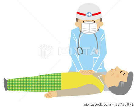 Cardiac massage first aid 33733071