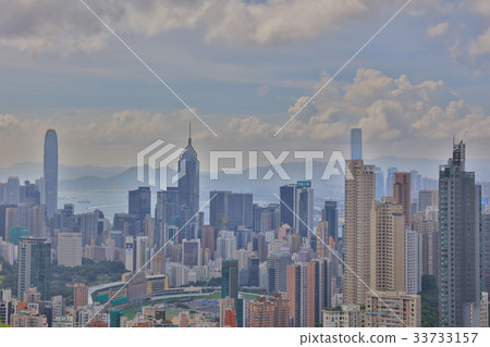 Tai Hang view of hong kong Business area 33733157