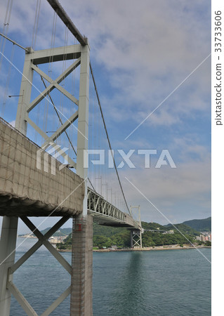 Kammon strait bridge in Japan Kammon strait bridge in Japan 33733606