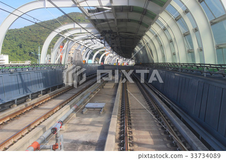 Metro railway at outdoor 2017 33734089