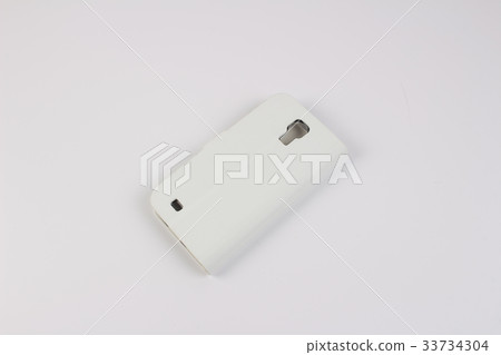 plastic case for smart phone on white background plastic case for smart phone on white background 33734304