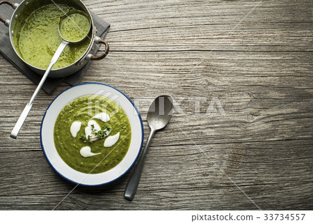 Green soup Green soup 33734557