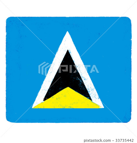 Flag Saint Lucia Flag Saint Lucia 33735442