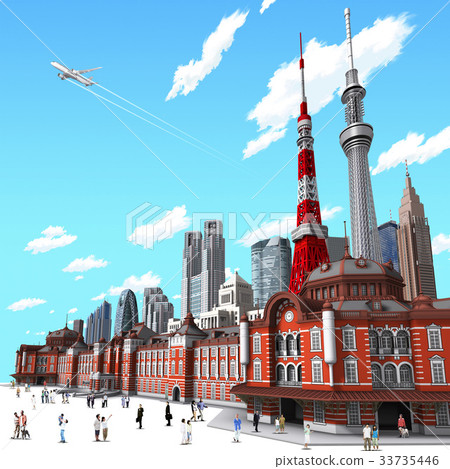 Tokyo Tokyo station center 1 Tokyo Tokyo station center 1 33735446