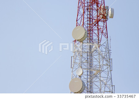 Mobile phone communication tower transmission  33735467