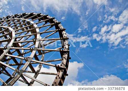 水輪和藍天2 33736878