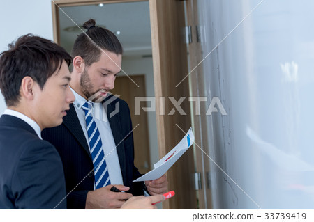 商人，外國人，全球，會議，會議 33739419