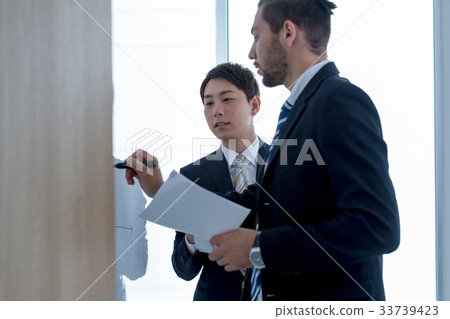 商人，外國人，全球，會議，會議 33739423