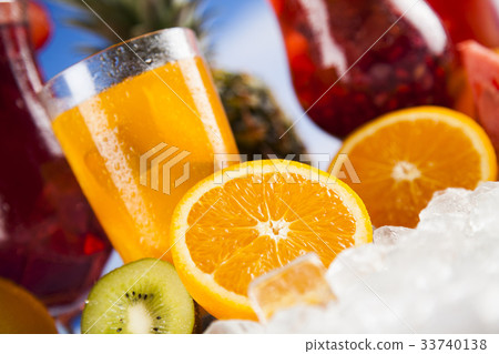 Exotic summer drinks 33740138