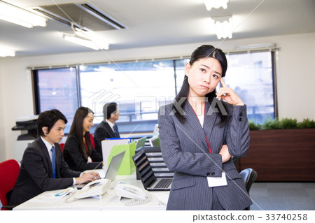 Female employee OL Business image Office worker, office worker, office image Female employee OL Business image Office worker, office worker, office image 33740258