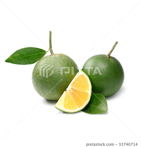 Tropical fruit Sweet orange isolate on white Tropical fruit Sweet orange isolate on white 33740714