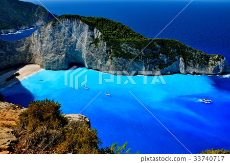 Navagio 海灘,扎金索斯島,希臘 9 Navagio 海灘,扎金索斯島,希臘 9 33740717