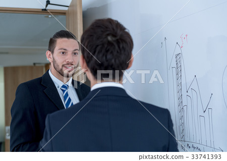 Businessman, foreigner, global, meeting, meeting 33741393