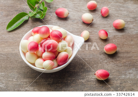 Bengal Currants, Carandas-plum, Carissa carandas 33742614