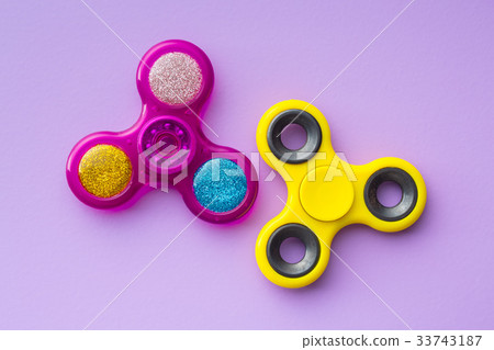 Fidget finger spinner stress. 33743187