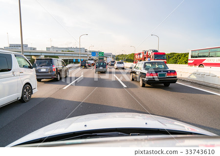 《Tokyo》Congested capital expressway 33743610