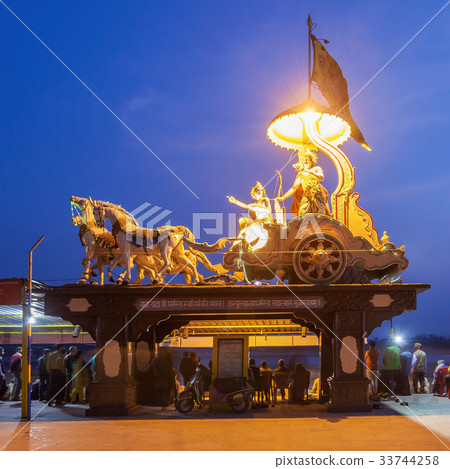 Statues in Rishikesh Statues in Rishikesh 33744258