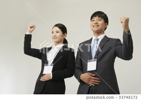 面試，商人，女商人，新員工，工作 33748172