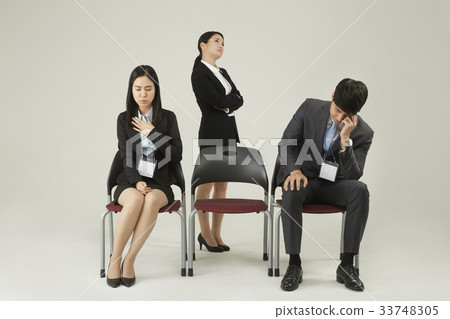 面試,商人,女商人,新員工,工作 面試,商人,女商人,新員工,工作 33748305