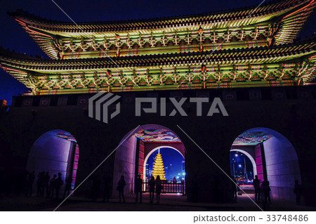 Gwanghwamun,Gyeongbokgung Palace(歷史遺址No.117),Jongno-gu,Seoul Gwanghwamun,Gyeongbokgung Palace(歷史遺址No.117),Jongno-gu,Seoul 33748486