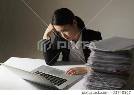 夜班，女商人，事業 33748507