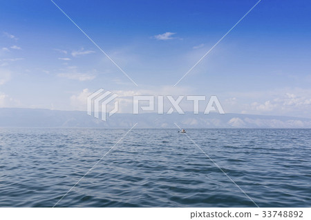 Boat, Lake Baikal, Siberia, Russia 33748892