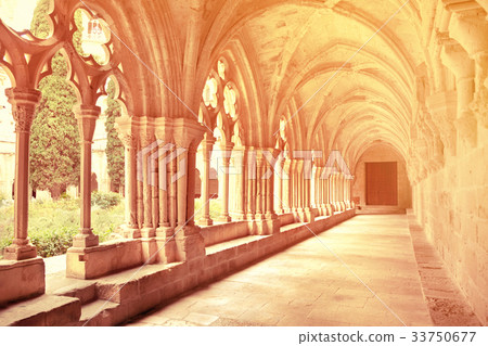 Galleries of Poblet Monastery Galleries of Poblet Monastery 33750677
