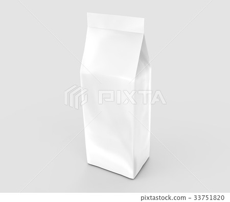 Download Pearl White Coffee Bean Bag Mockup Stock Illustration 33751820 Pixta PSD Mockup Templates