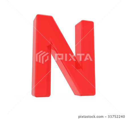 red letter N - Stock Illustration [33752240] - PIXTA