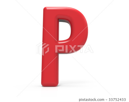 red letter P - Stock Illustration [33752433] - PIXTA