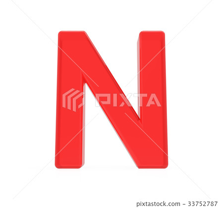 red letter N - Stock Illustration [33752787] - PIXTA