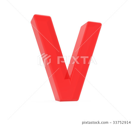 red letter V - Stock Illustration [33752914] - PIXTA