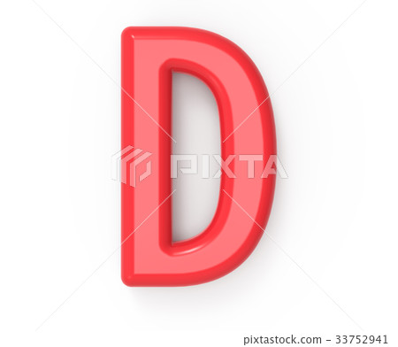 red letter D - Stock Illustration [33752941] - PIXTA
