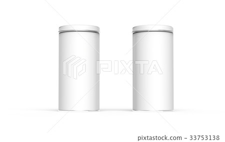 tall metal tin