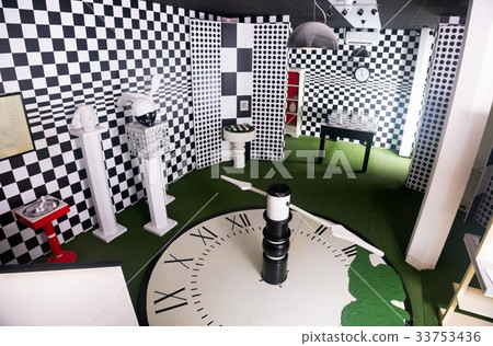 View of interior of quest room stylized under chessboard View of interior of quest room stylized under chessboard 33753436